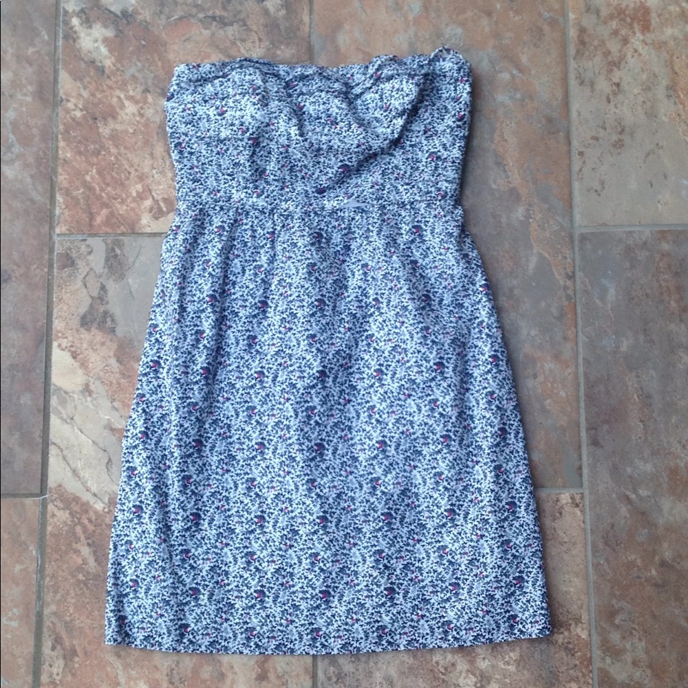 J Crew Flower Print Dress